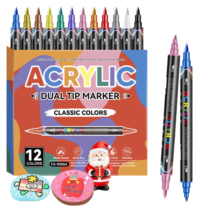 Acrylic Paint Markers,Dual tip - Correction Pen Fine review and price